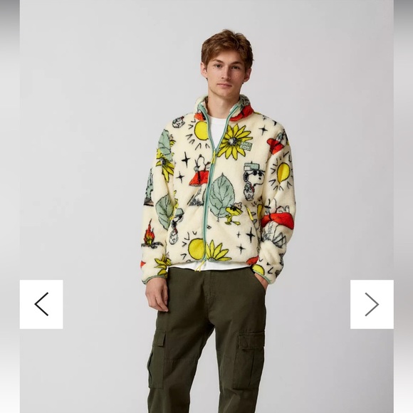 Parks Project Other - Parks Project X Peanuts Fleece Jacket XL NWT